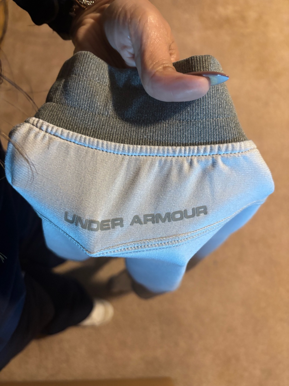 Under Armour Light Gray & Dark Gray Men's Performance Undershirt